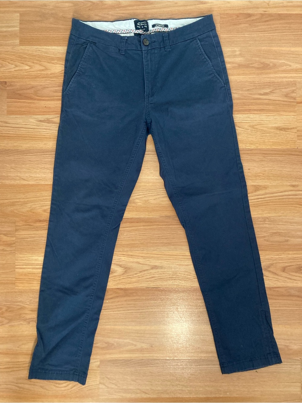 Ben Sherman Navy Blue Chino Pants